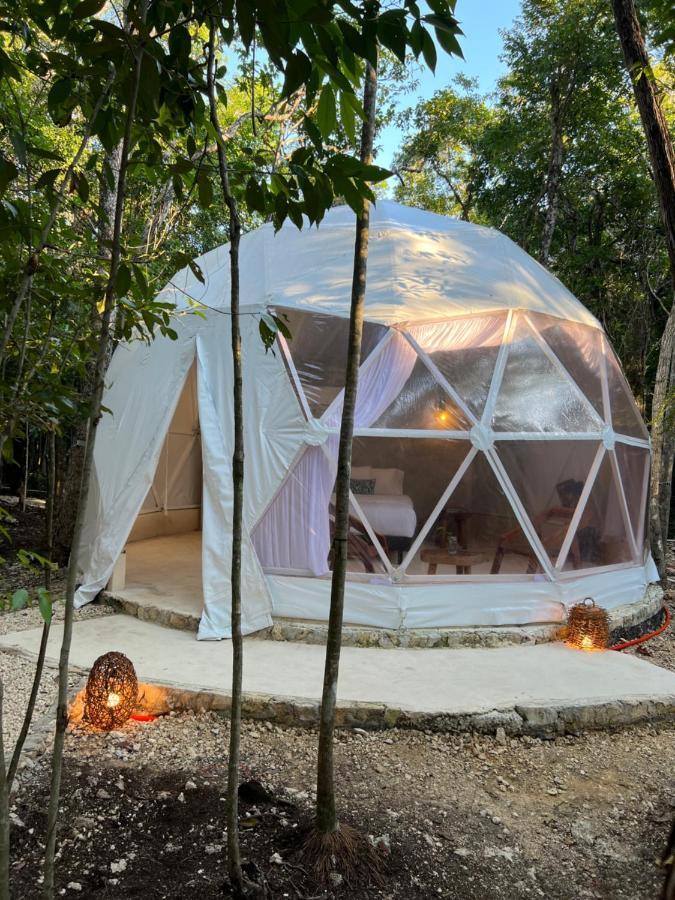 Glamping Mayan Glam Tulum Pueblo Buitenkant foto