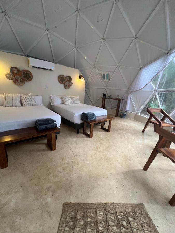 Glamping Mayan Glam Tulum Pueblo Buitenkant foto