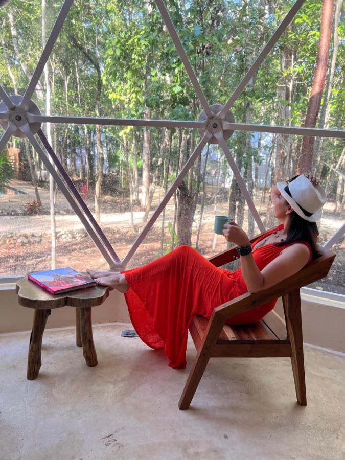 Glamping Mayan Glam Tulum Pueblo Buitenkant foto