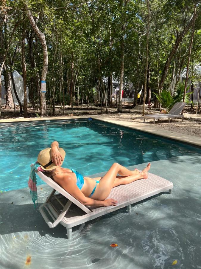Glamping Mayan Glam Tulum Pueblo Buitenkant foto