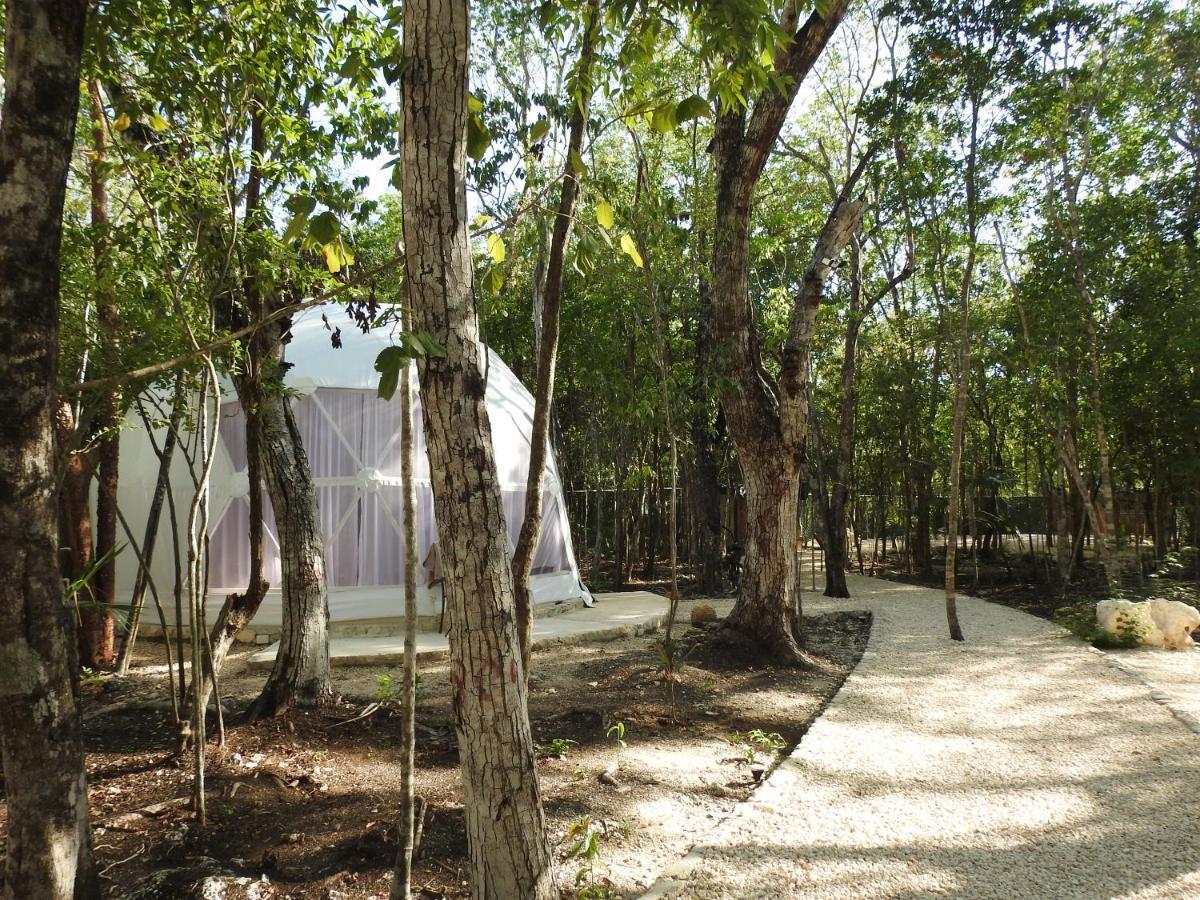 Glamping Mayan Glam Tulum Pueblo Buitenkant foto