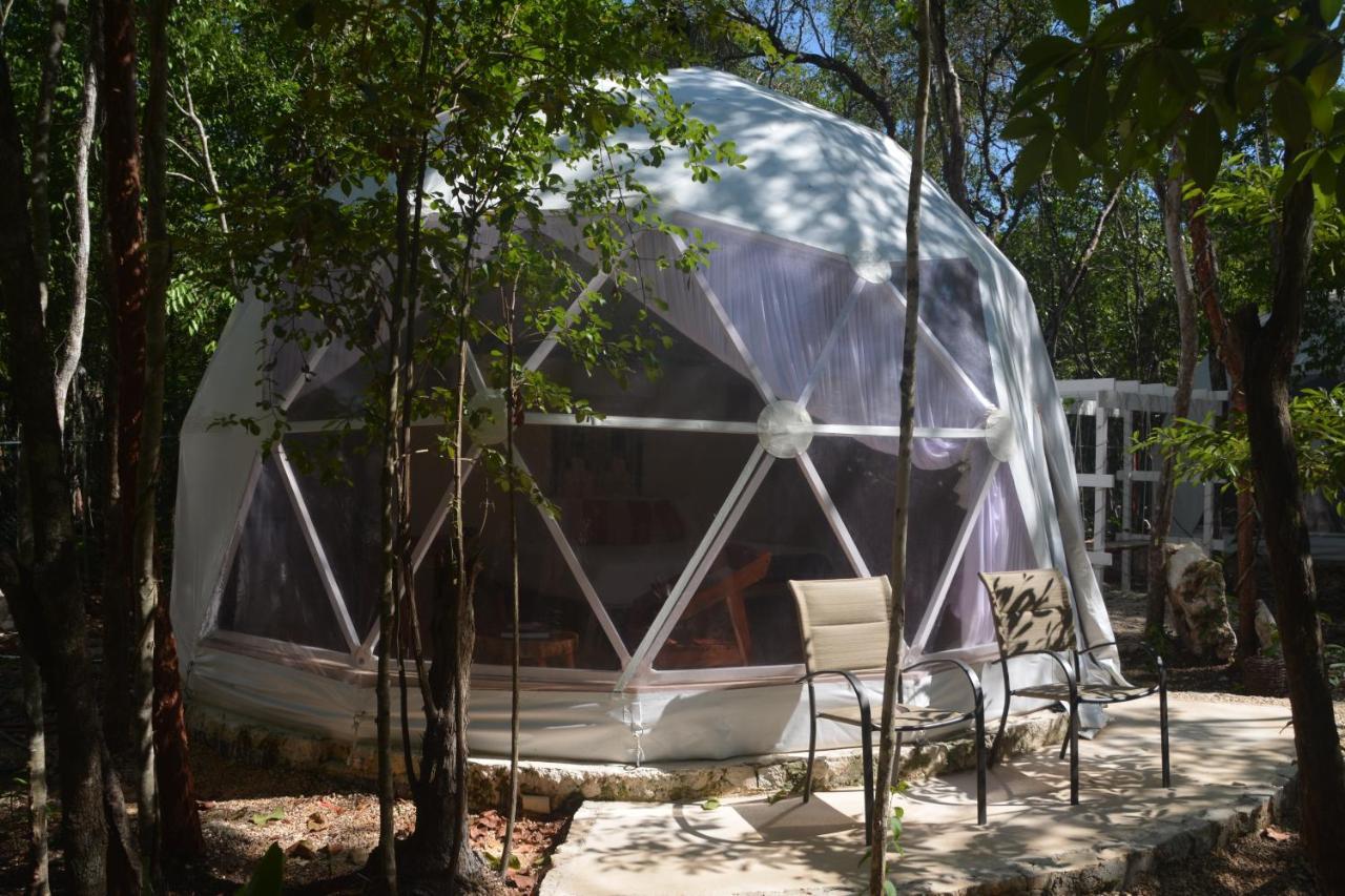 Glamping Mayan Glam Tulum Pueblo Buitenkant foto