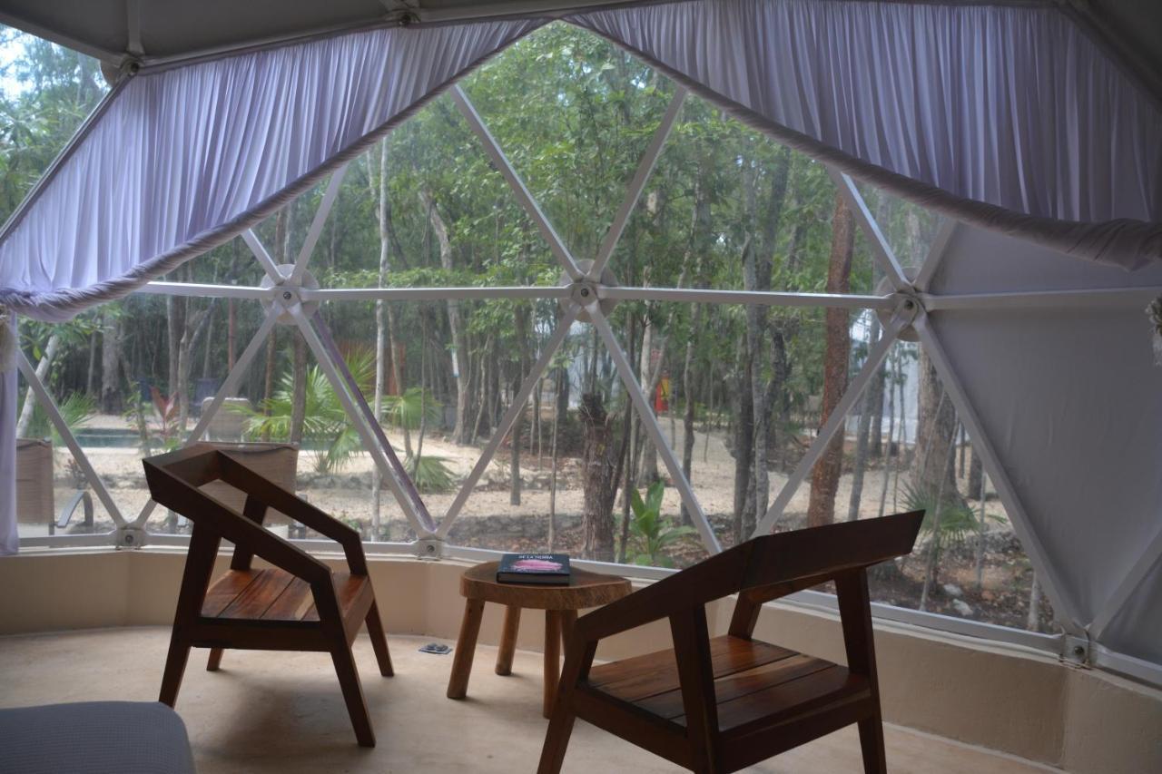Glamping Mayan Glam Tulum Pueblo Buitenkant foto
