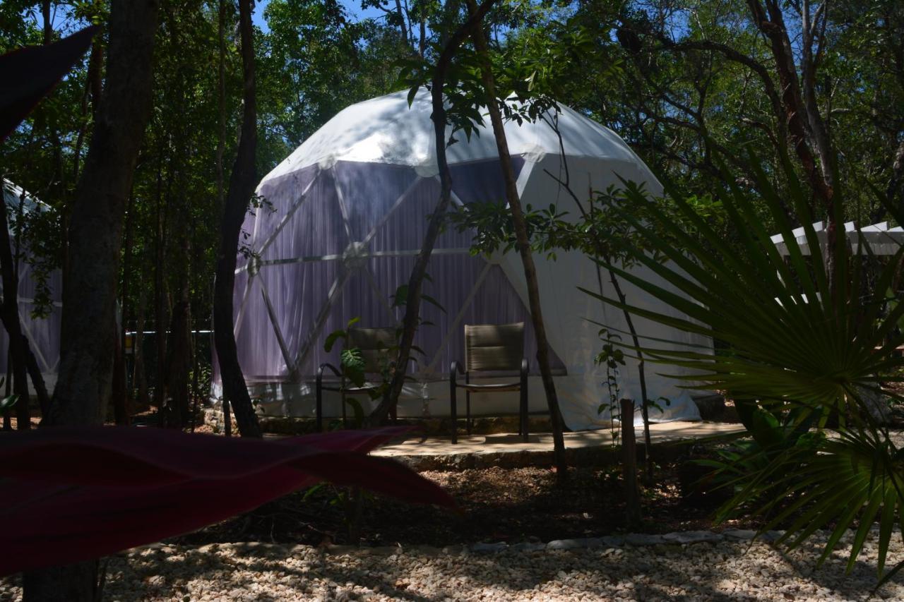 Glamping Mayan Glam Tulum Pueblo Buitenkant foto