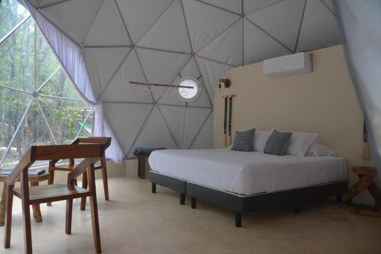 Glamping Mayan Glam Tulum Pueblo Buitenkant foto