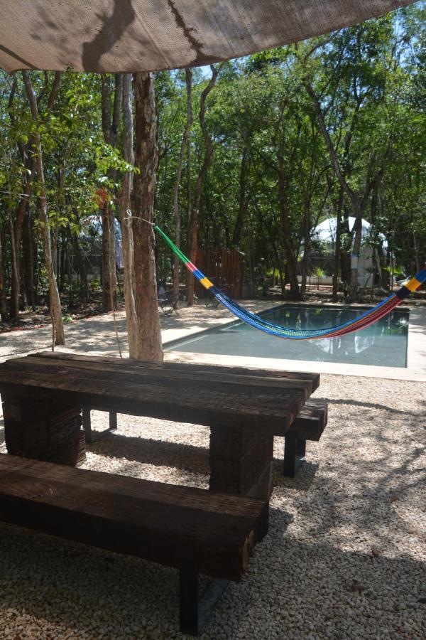 Glamping Mayan Glam Tulum Pueblo Buitenkant foto