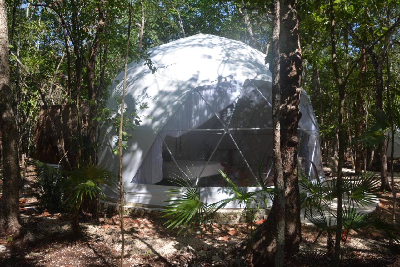Glamping Mayan Glam Tulum Pueblo Buitenkant foto
