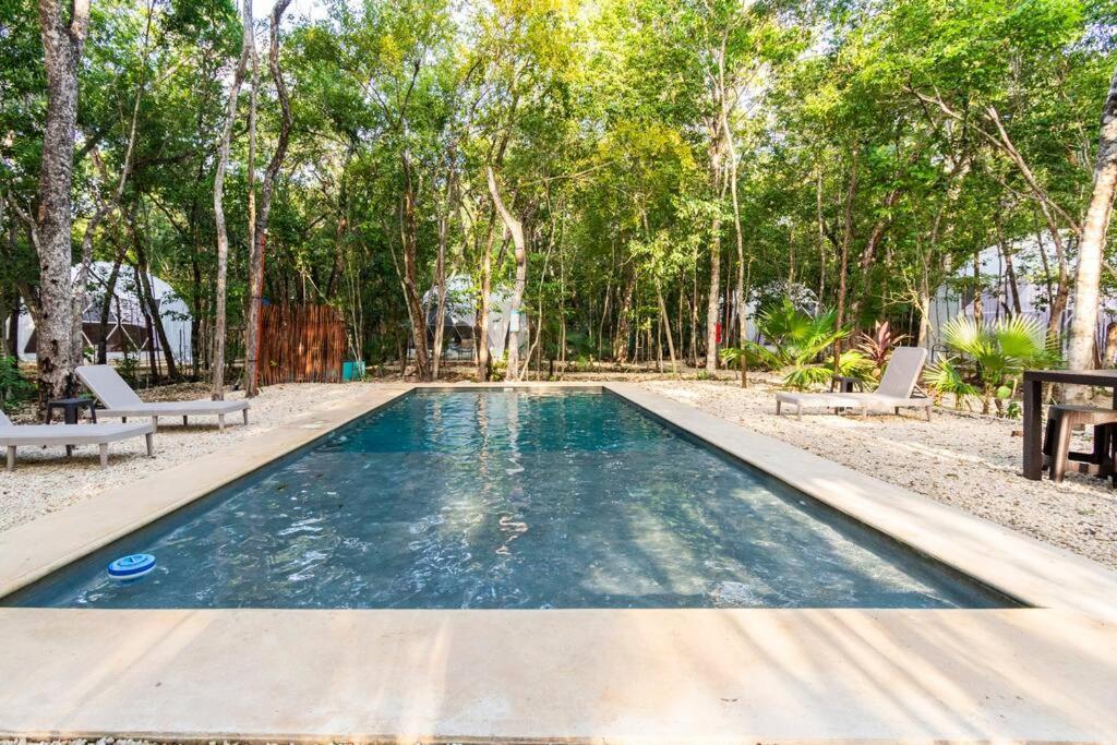 Glamping Mayan Glam Tulum Pueblo Buitenkant foto